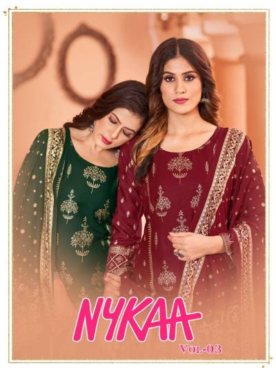 Nykaa Vol 3 By FVD Festive Wear Readymade Salwar Kameez Collection